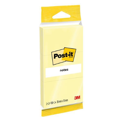 CF3 POST-IT 38X51MM GIALLO-BLISTER